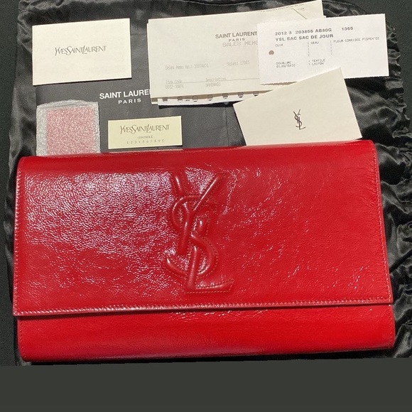 YSL BELLE DE JOUR CLUTCH - Picture 2 of 9
